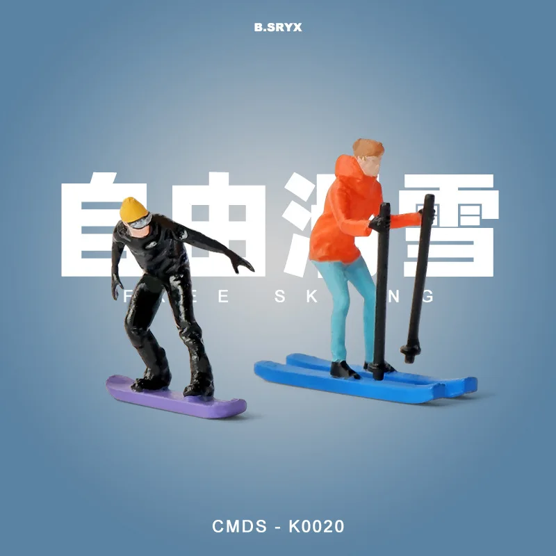 1:64 Scale Miniature Figures Diorama Set 4 1:64 Scale Miniature Figures Diorama Set - Image 4