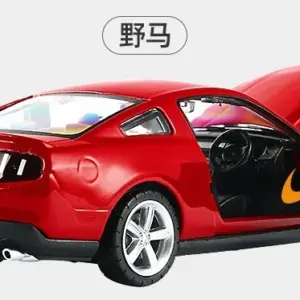 1:32 Ford Mustang GT Diecast Model Red 9 Sda3d4b142473457b8a3d60e1f49d0250o