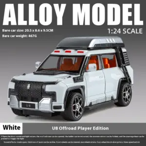 1:24 Scale BYD LOOK UPAT U8 Diecast Model 19 Sdae0641e9bca4345a12f8a9109725c64x