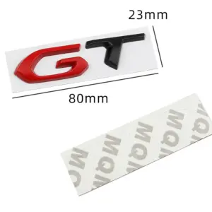 3D Metal GT Logo Emblem Badge for Kia Peugeot 10 Sdaf2bd166ab14e25876f5d42cf1fbf4eu