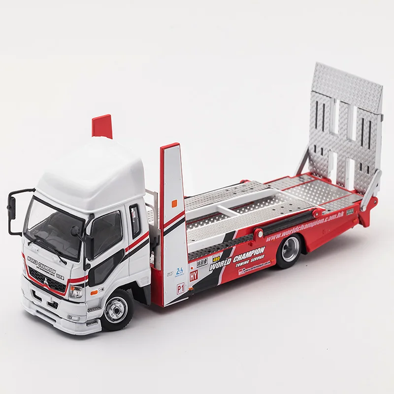 Diecast 1/64 Mitsubishi Double Deck Tow Truck 8 Diecast 1/64 Mitsubishi Double Deck Tow Truck - Image 8