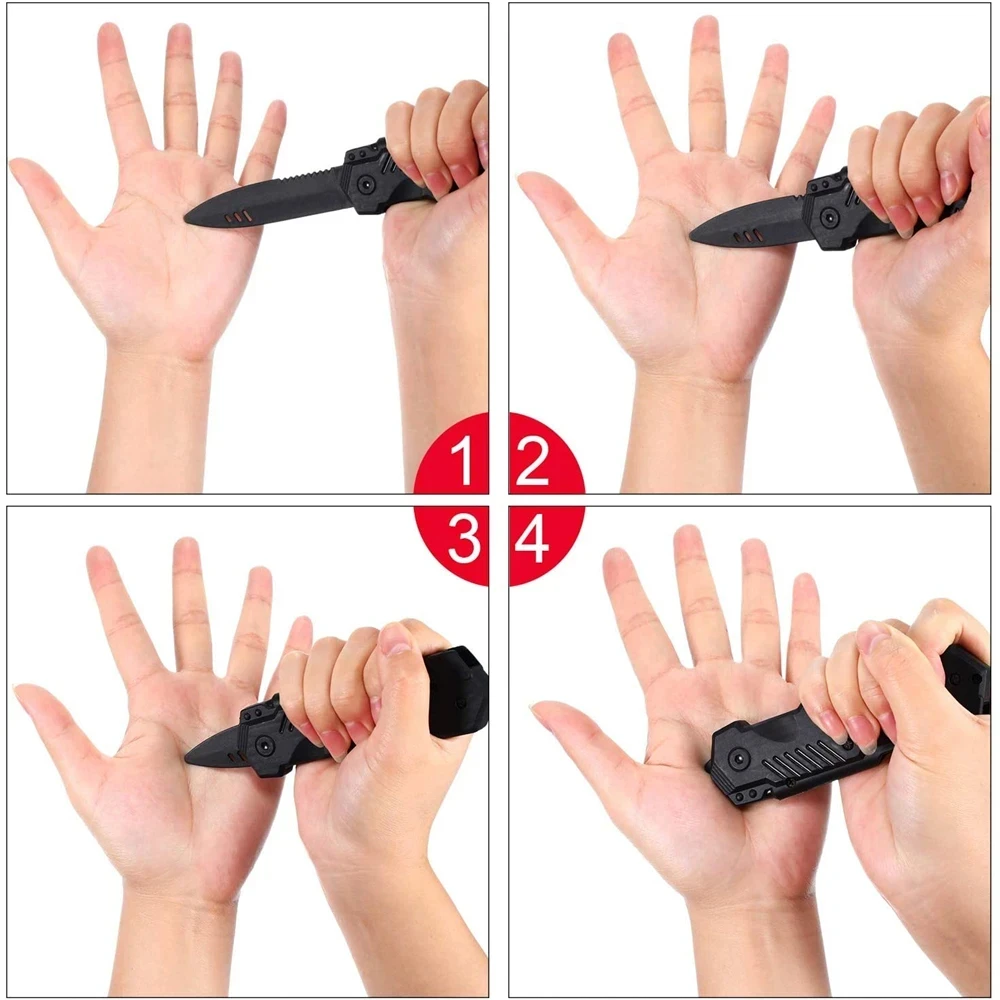 Black Retractable Trick with Ergonomic Handle 3 Black Retractable Trick with Ergonomic Handle - Image 3