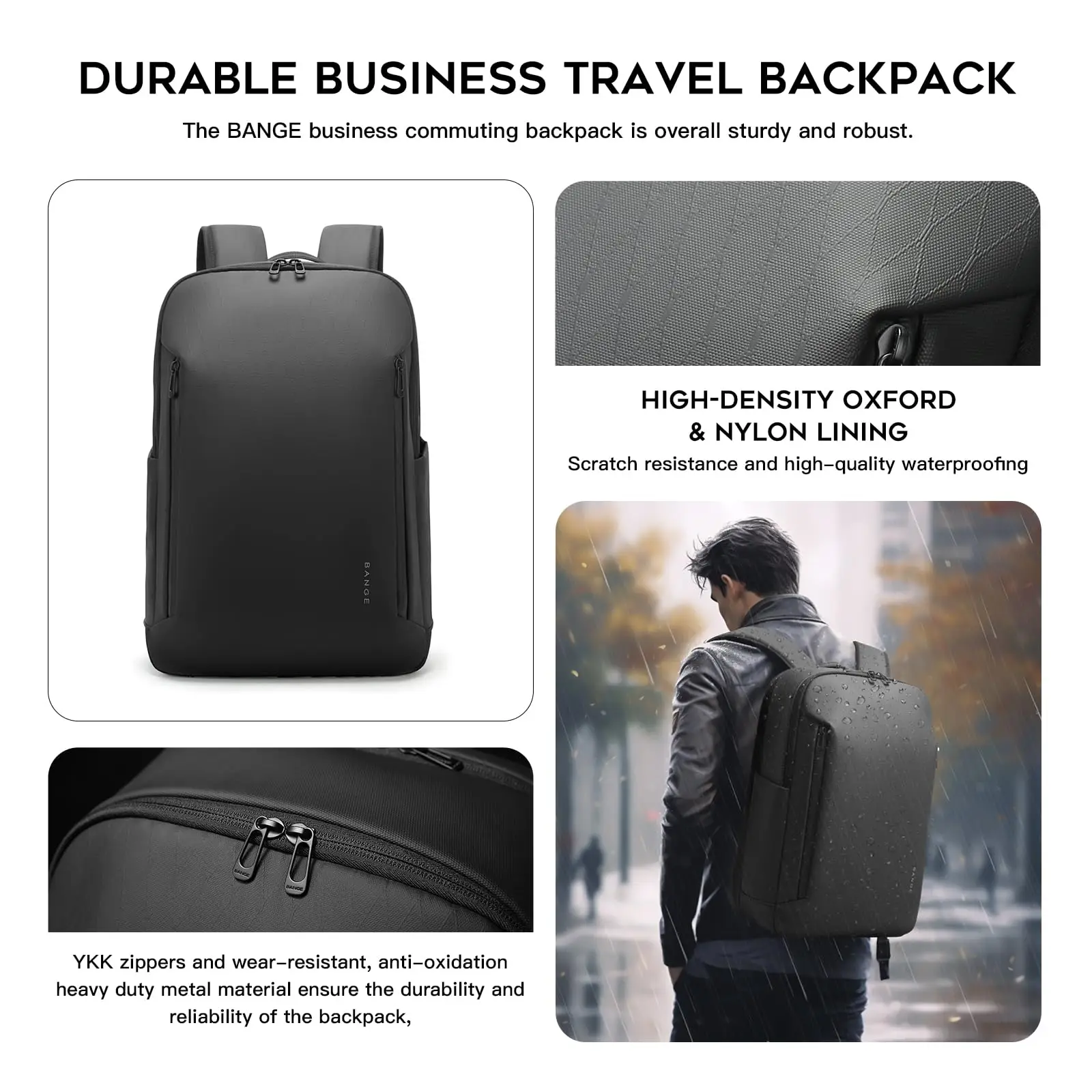 Casual Backpack for Laptops up to 15.6" 4 Casual Backpack for Laptops up to 15.6" - Image 4