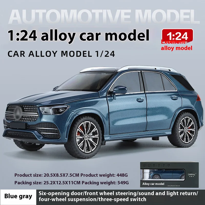 Luxury SUV Model Car 1:24 Scale Black 9 Luxury SUV Model Car 1:24 Scale Black - Image 9