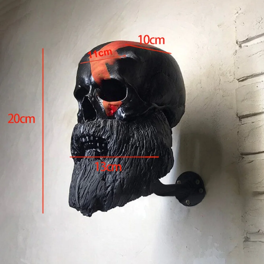 Skull Helmet Holder for Motorcycle Gear 5 Skull Helmet Holder for Motorcycle Gear - Image 5