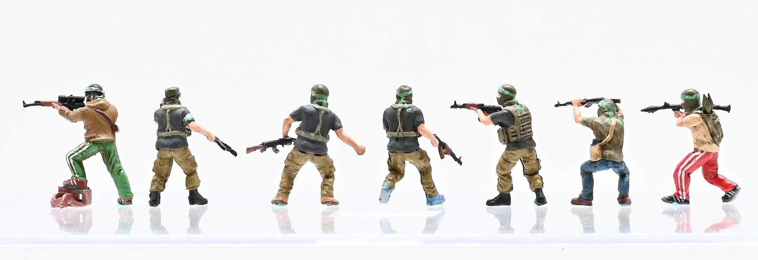 1/72 Middle East Militia Soldier Model Set 4 1/72 Middle East Militia Soldier Model Set - Image 4