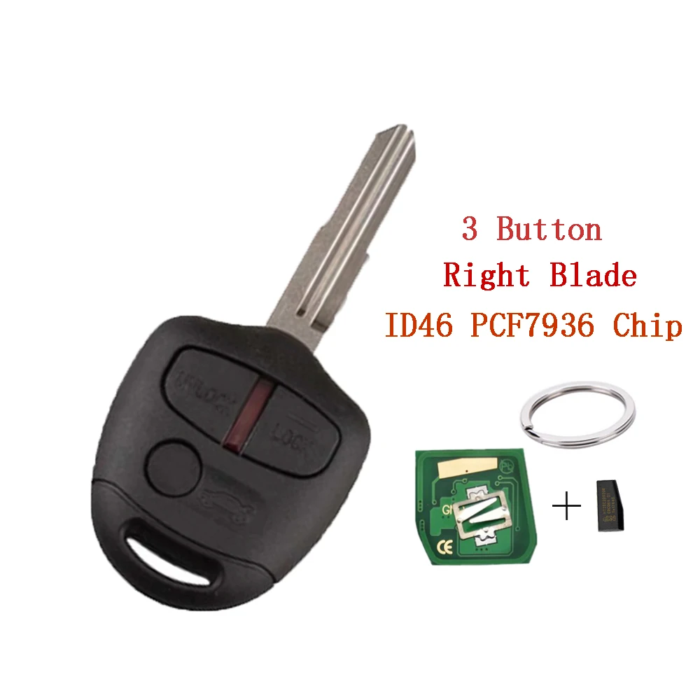 433MHz Remote Key for Mitsubishi Models 2005-2010 3 433MHz Remote Key for Mitsubishi Models 2005-2010 - Image 3