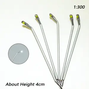 Set of 50 Miniature Street Lampposts with LEDs 24 Sdd48681fe9cb488e818ec62f91611456H