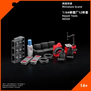 1/64 Scale Detailed Repair Shop Model 7 Sde28d7a9f6ba4be6839ce6e9221c90ad1