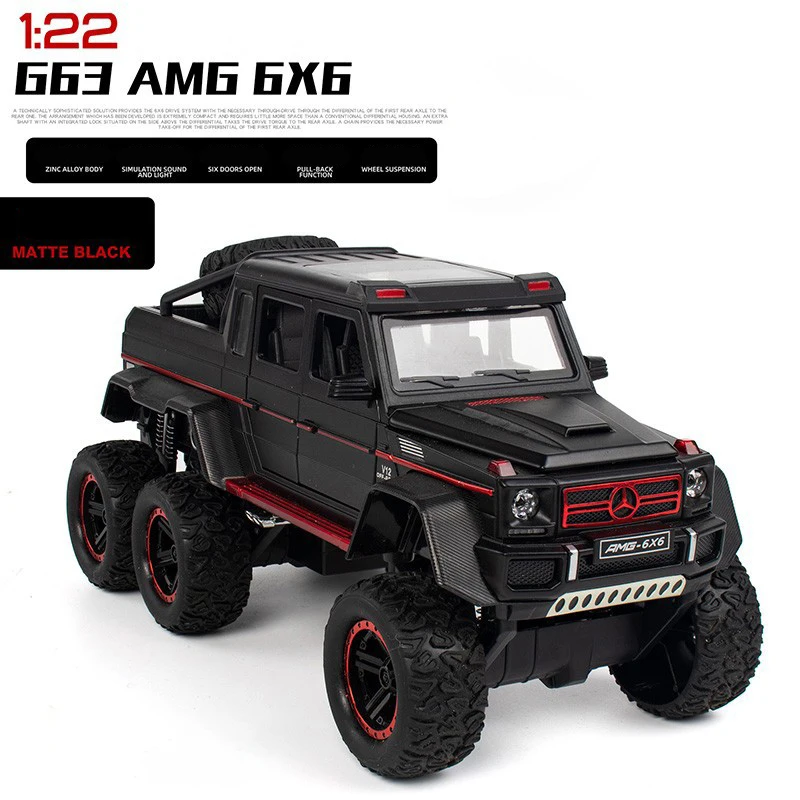 Mercedes Benz AMG G63 6x6 Diecast Model 8 Mercedes Benz AMG G63 6x6 Diecast Model - Image 8