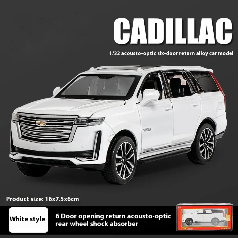 Diecast Cadillac Escalade 1:32 Scale Model 7 Diecast Cadillac Escalade 1:32 Scale Model - Image 7