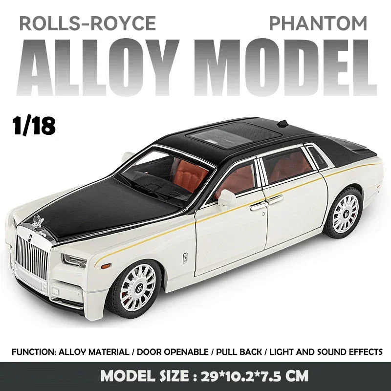 1:18 Rolls Royce Phantom Diecast Model 10 1:18 Rolls Royce Phantom Diecast Model - Image 10