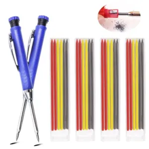 Long Head Mechanical Pencil Set with Refills 17 Sdedd1d0519484115a2c1966180ebec97n