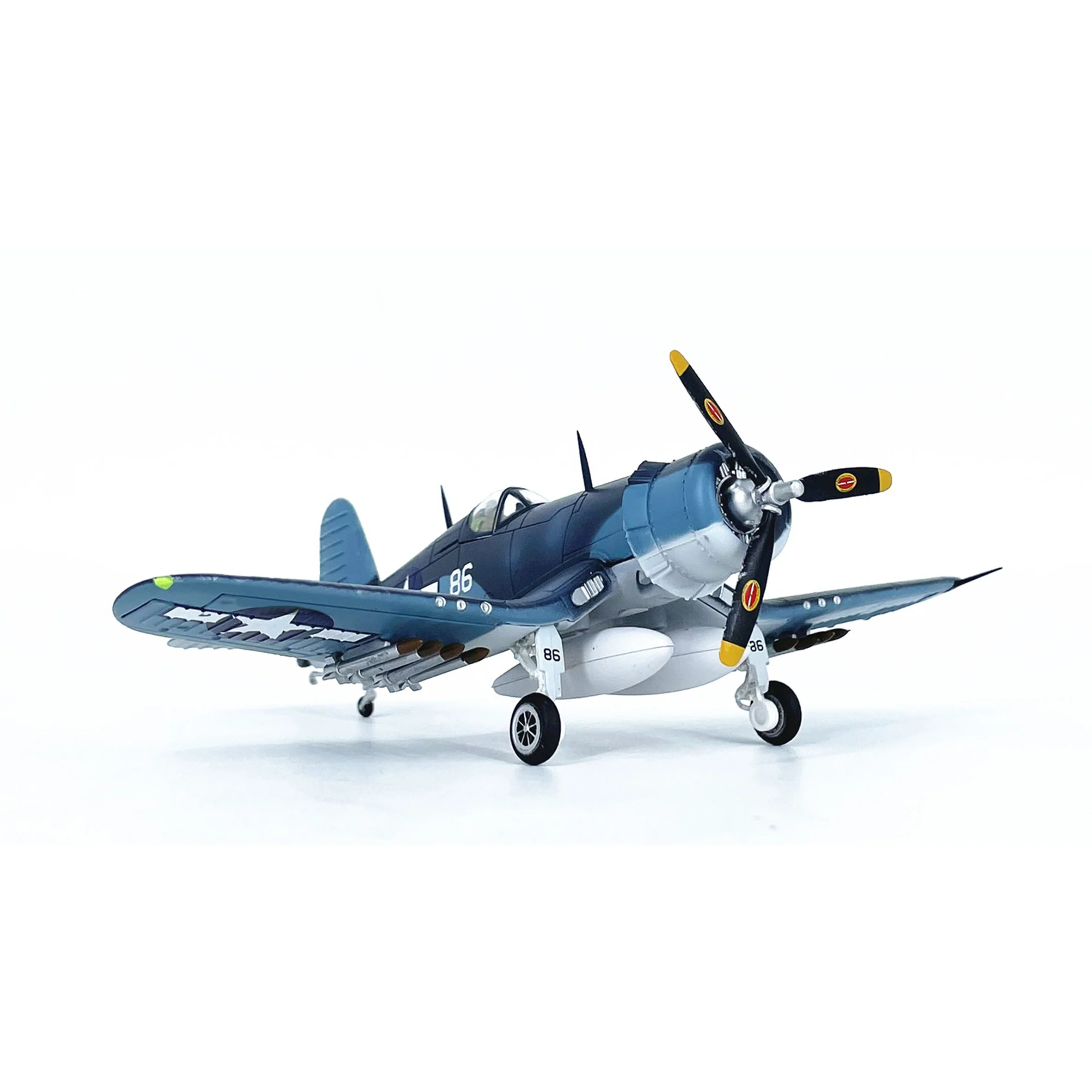 US F4U-1 Fighter Aircraft Diecast Model 1:72 3 US F4U-1 Fighter Aircraft Diecast Model 1:72 - Image 3