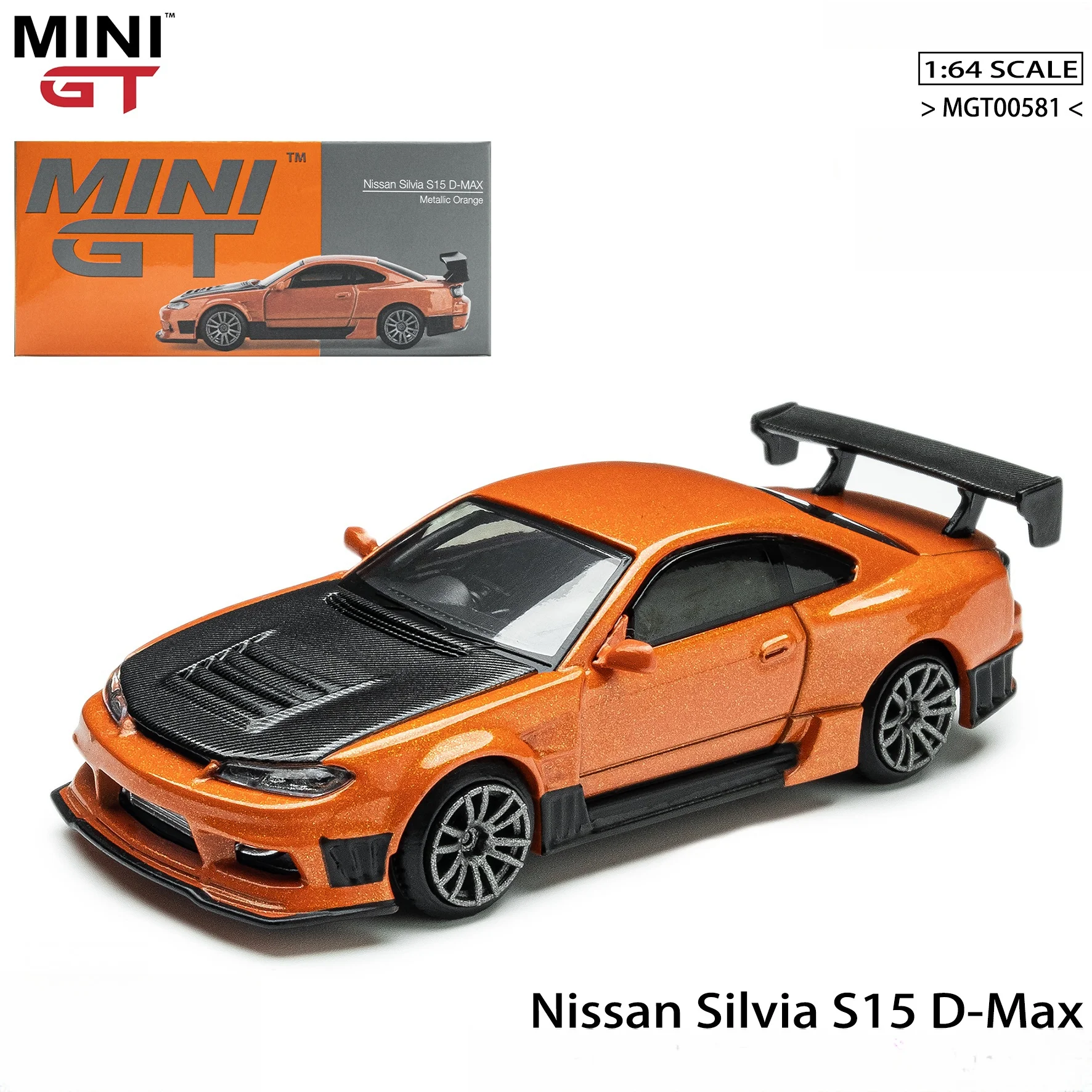 1:64 Silvia S15 D-MAX Drift Car Model 2 1:64 Silvia S15 D-MAX Drift Car Model - Image 2