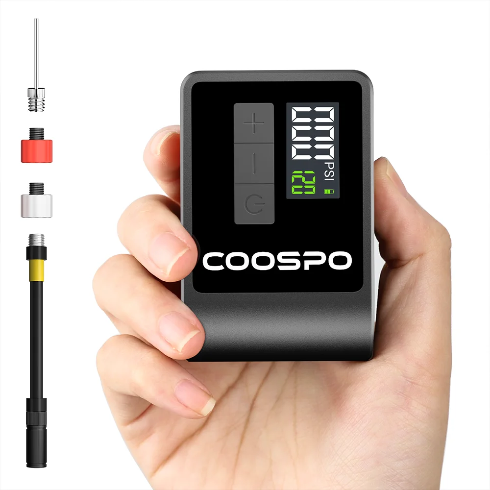 COOSPO Mini Electric Air Pump 120 PSI 500mAh 7 COOSPO Mini Electric Air Pump 120 PSI 500mAh - Image 7