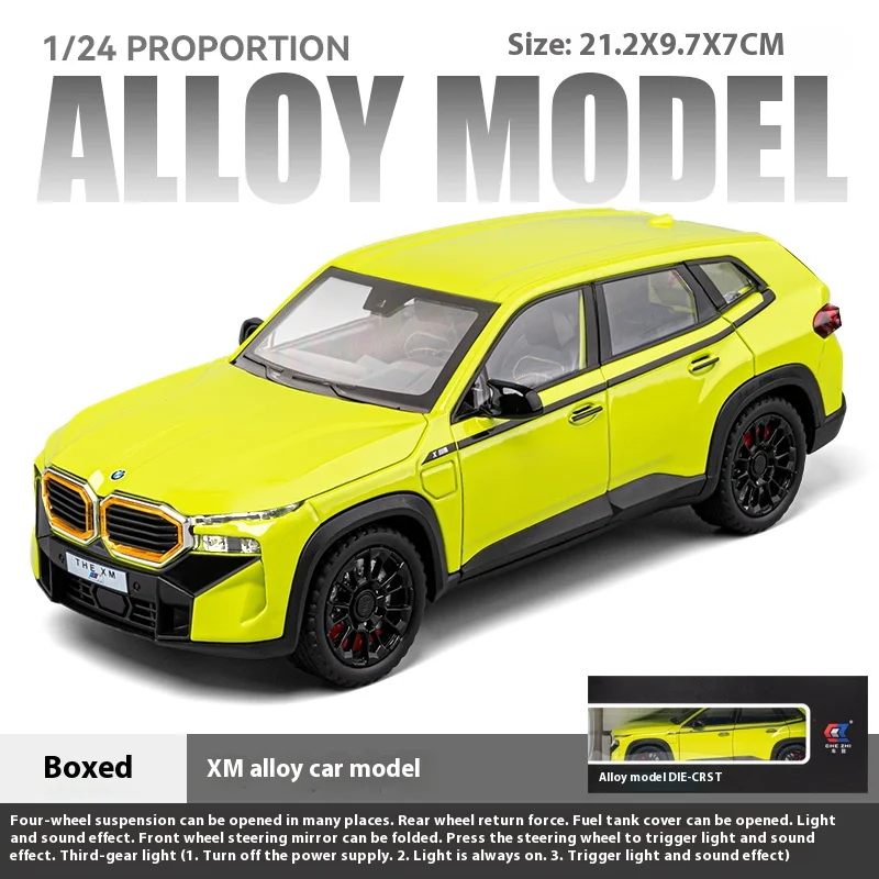 1:24 Scale XM Alloy SUV Model Car 9 1:24 Scale XM Alloy SUV Model Car - Image 9
