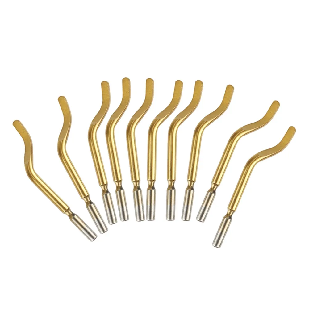 Set of 10 M2 Steel Trimming Scrapers 4 Set of 10 M2 Steel Trimming Scrapers - Image 4