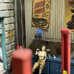 1:64 Scale Welding Machine Diorama Model 7 Sdf9b9f38fd674374858de6b95d6b36aeK 1