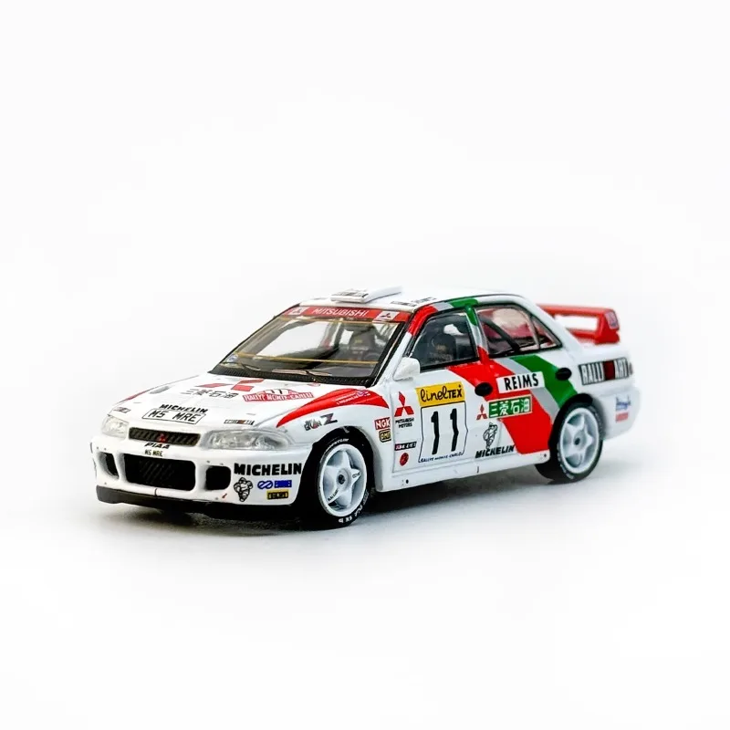 Diecast 1/64 Scale Mitsubishi Evo2 Model No. 11 2 Diecast 1/64 Scale Mitsubishi Evo2 Model No. 11 - Image 2