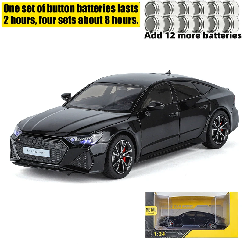 1:24 Audi RS7 Sportback Diecast Model Car 8 1:24 Audi RS7 Sportback Diecast Model Car - Image 8