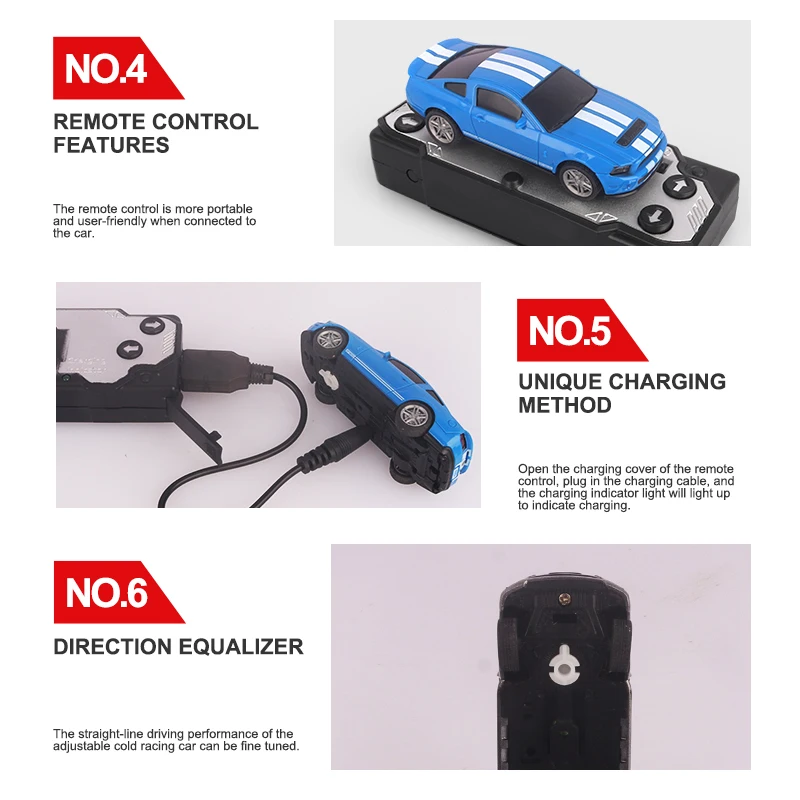 Ford Mustang Shelby GT500 RC Car 1:60 Scale 5 Ford Mustang Shelby GT500 RC Car 1:60 Scale - Image 5