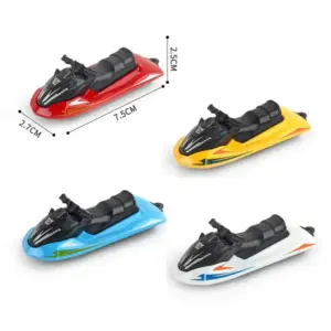 Alloy MotorBoat Miniature Model Set of Four 15 Se019bd8db7174600978e8257b40d8482y