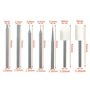 2.35mm Grinding Pen Drill Head Set of 5/7 19 Se026b4e444774503b04620307a37cea6S