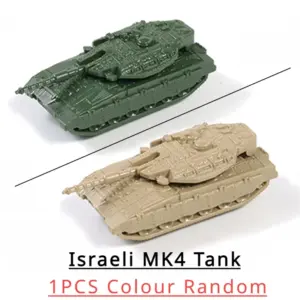 1/144 Scale WWII Tank Model Set - 4 Tanks 58 Se027435cfaf04bccbc1c445f71dcbc87H