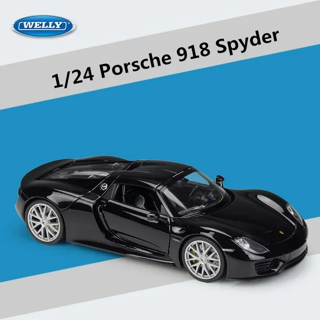 WELLY 1:24 Porsche 918 Spyder Diecast Model 9 WELLY 1:24 Porsche 918 Spyder Diecast Model - Image 9