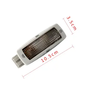 Set of 2 Black Rear Reading Dome Lights 7 Se1014418ea094a06b2b913a7d5599690g