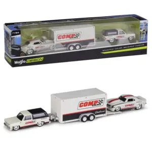 Maisto 1:64 Die-Cast Vehicle Set with Trailer 33 Se14737e5a7f7497c9b9a053e2b217e2eM