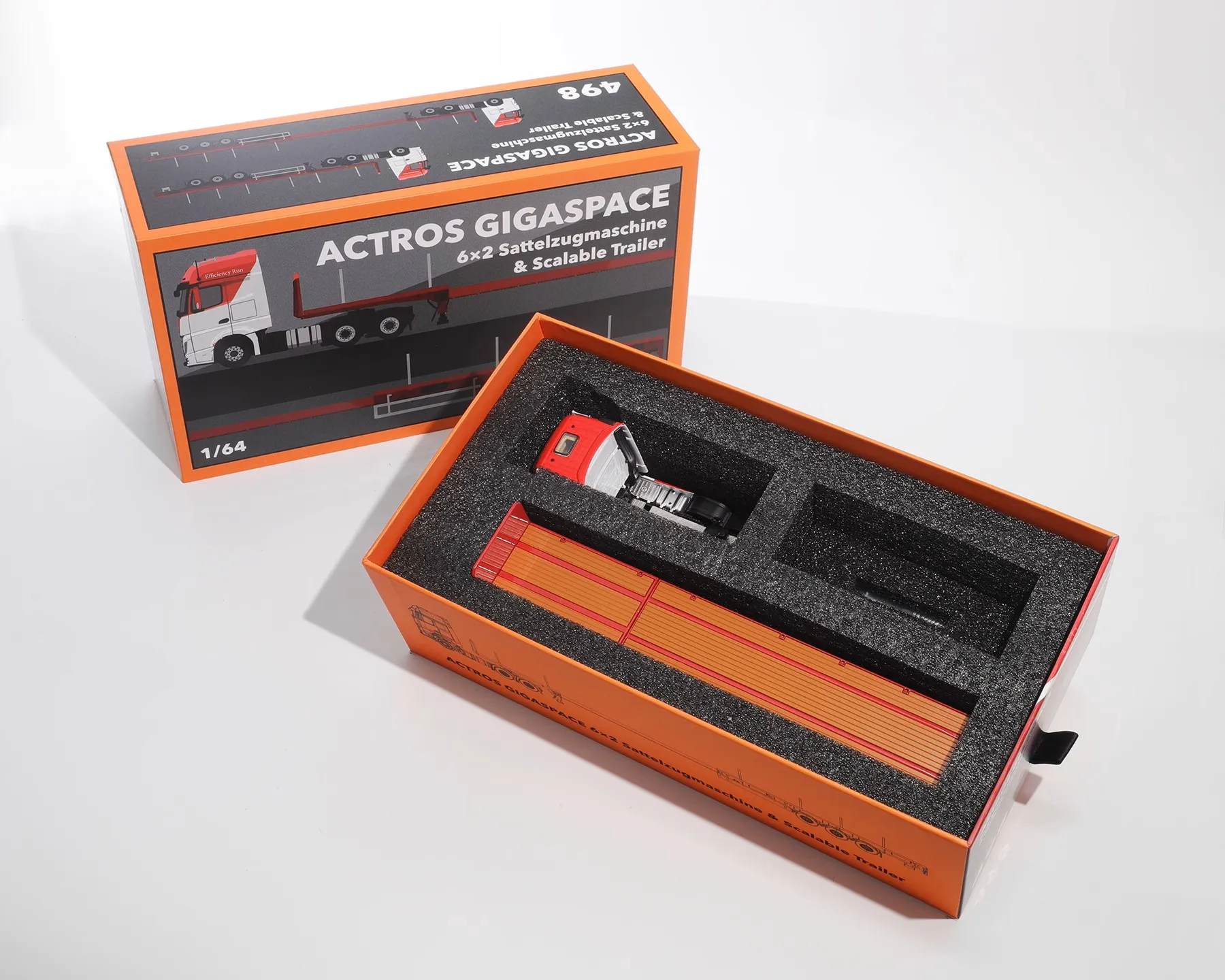 GCD ACTROS GIGASPACE 6x2 Diecast Model 1/64 2 GCD ACTROS GIGASPACE 6x2 Diecast Model 1/64 - Image 2