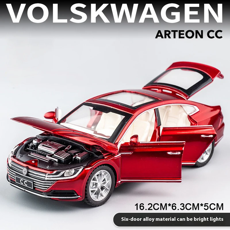 1:32 Scale Volkswagen CC Alloy Car Model 9 1:32 Scale Volkswagen CC Alloy Car Model - Image 9