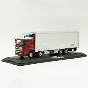 1:43 Scale Hino Supergreat Container Truck Model 10 Se245ea09bb974e848562b36c300b37d81