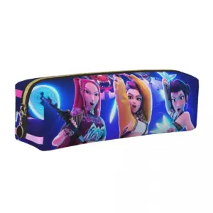 Huntrix Girl Leather Pencil Case for Students 38 Se25dff53aae8493f8af481aa43c53aa0o