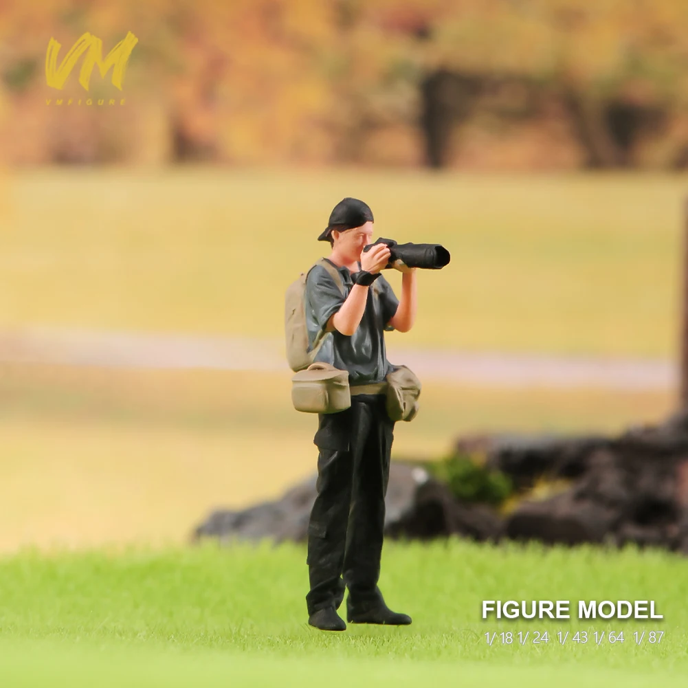 Miniature Figure Set of Professional Photographers 3 Miniature Figure Set of Professional Photographers - Image 3