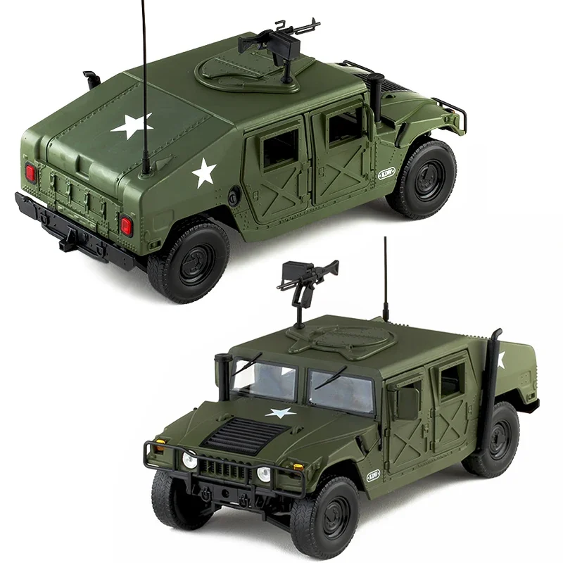 Hummer H1 Military Model 1:18 Scale Diecast 4 Hummer H1 Military Model 1:18 Scale Diecast - Image 4