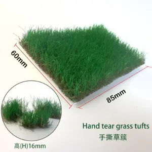 Height 16mm Artificial Grass Tufts for Models 18 Se2ff25bfe80344e8a8295ba163c43dafO