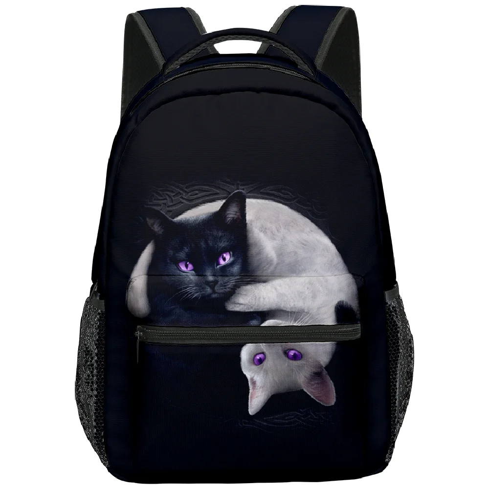 Cute Cat Pattern Waterproof Backpack 20 Cute Cat Pattern Waterproof Backpack - Image 20