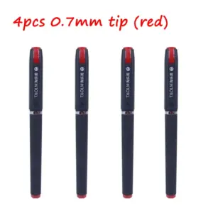 Set of 4 Bullet-Tipped Gel Pens 26 Se3855f0b8eef4d5eb3cc2c785013f1bcB
