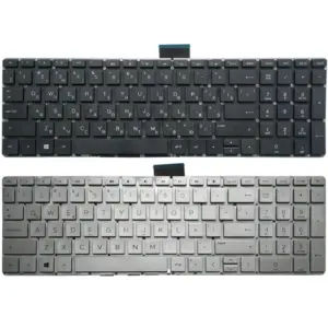 HP Laptop Replacement Keyboard - Black/Silver