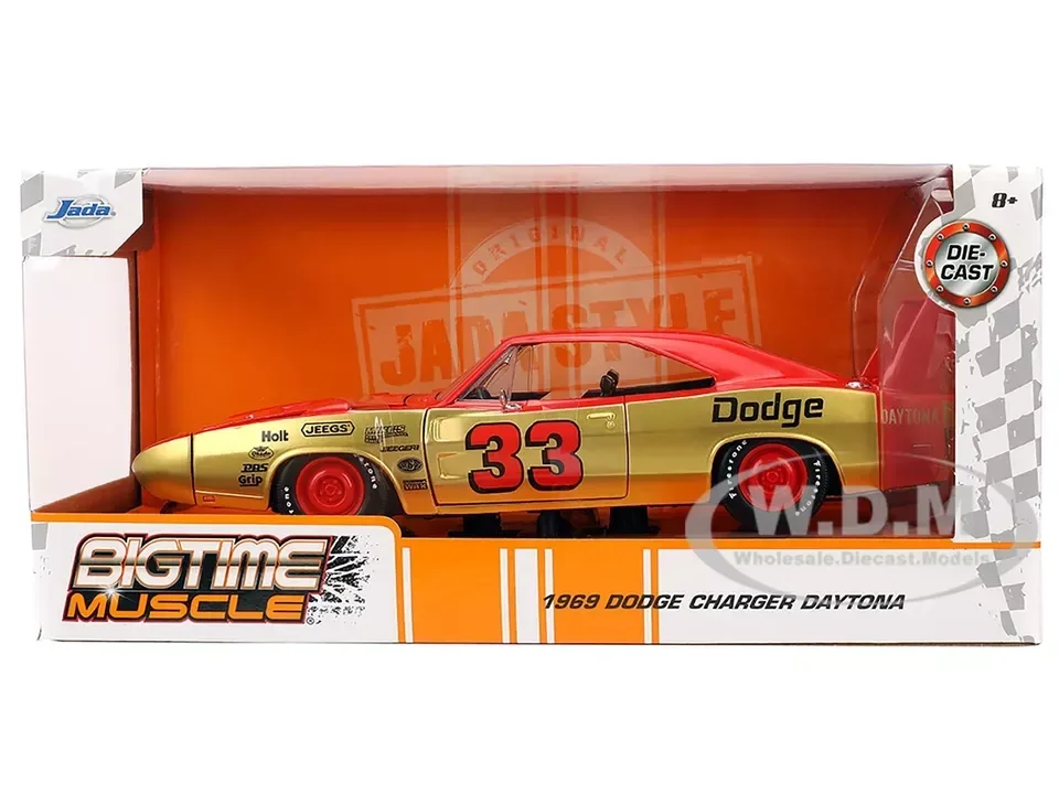 1969 Dodge Charger Daytona 1:24 Diecast Model 6 1969 Dodge Charger Daytona 1:24 Diecast Model - Image 6