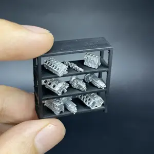 1:64 Scale Engine Storage Rack with 3 Shelves 11 Se4928019c5d24386979ad86f428ad10cb