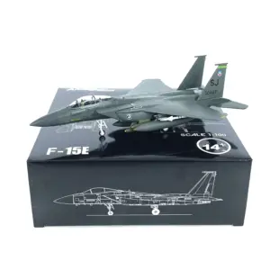 1:100 Scale F15E Fighter Diecast Model 7 Se4c3b597049d431eac3a4469bcec3321j