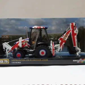 Diecast 1:32 Scale JCB 3CX Loader Model 6 Se52ebe5f65bf449ba7cb78fe2a266d170