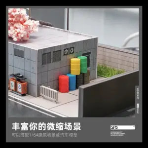 Miniature Resin Oil Drum Model Set 15 Se53053dec3b94ac8ac8ffc2fae52b7fcT