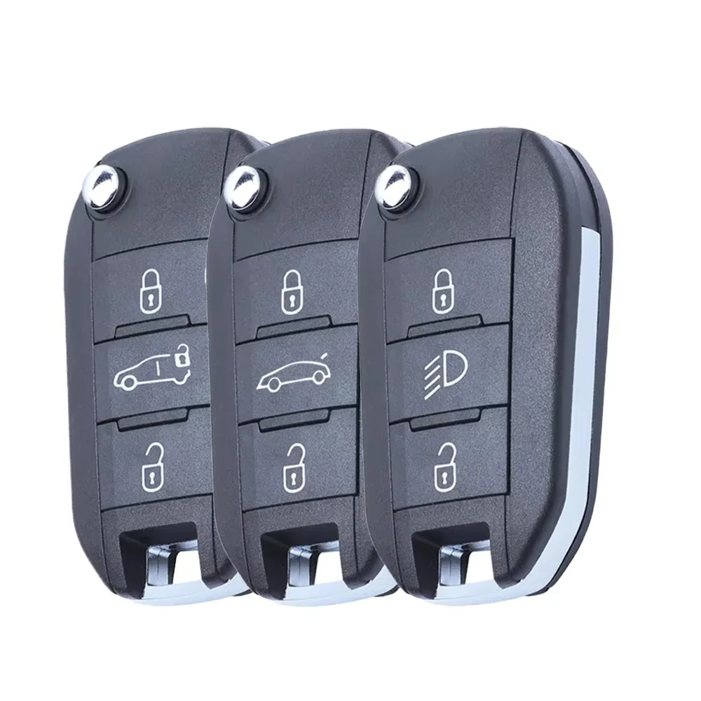 Flip Remote Car Key Shell for Citroen Peugeot 3 Flip Remote Car Key Shell for Citroen Peugeot - Image 3