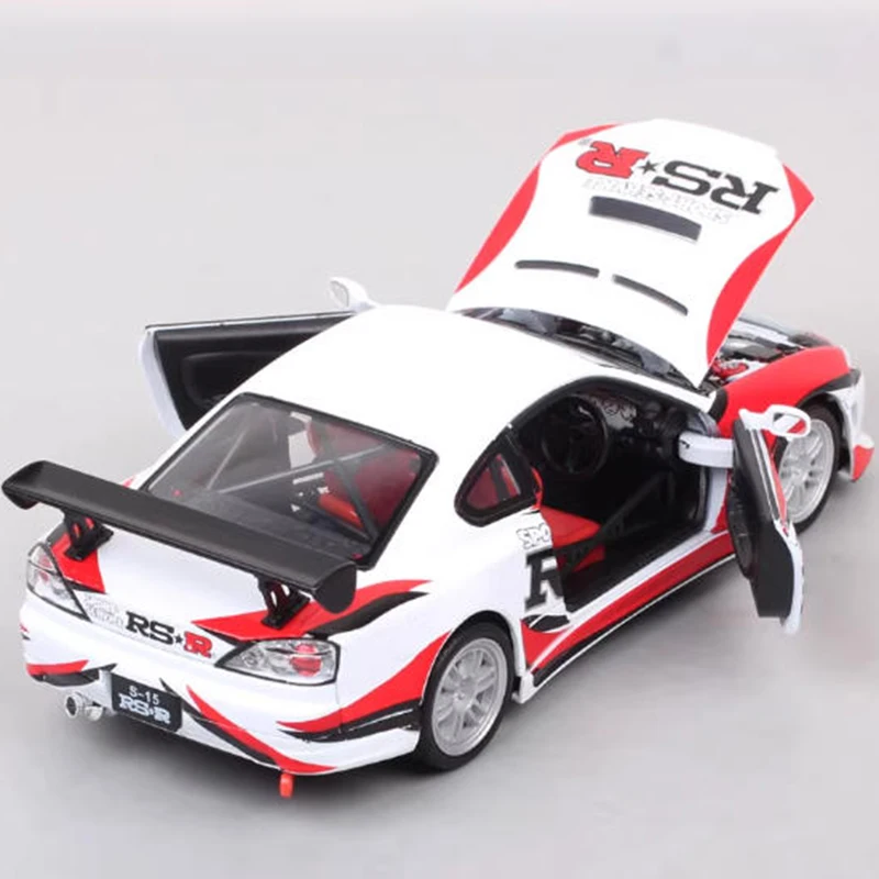 Welly 1/24 Silvia S15 RS R Diecast Model Car 2 Welly 1/24 Silvia S15 RS R Diecast Model Car - Image 2