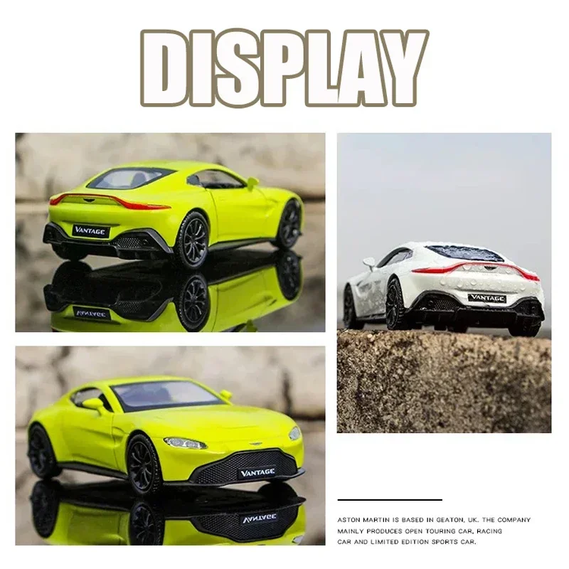 1:36 Scale Aston Martin Vantage Diecast Model 6 1:36 Scale Aston Martin Vantage Diecast Model - Image 6